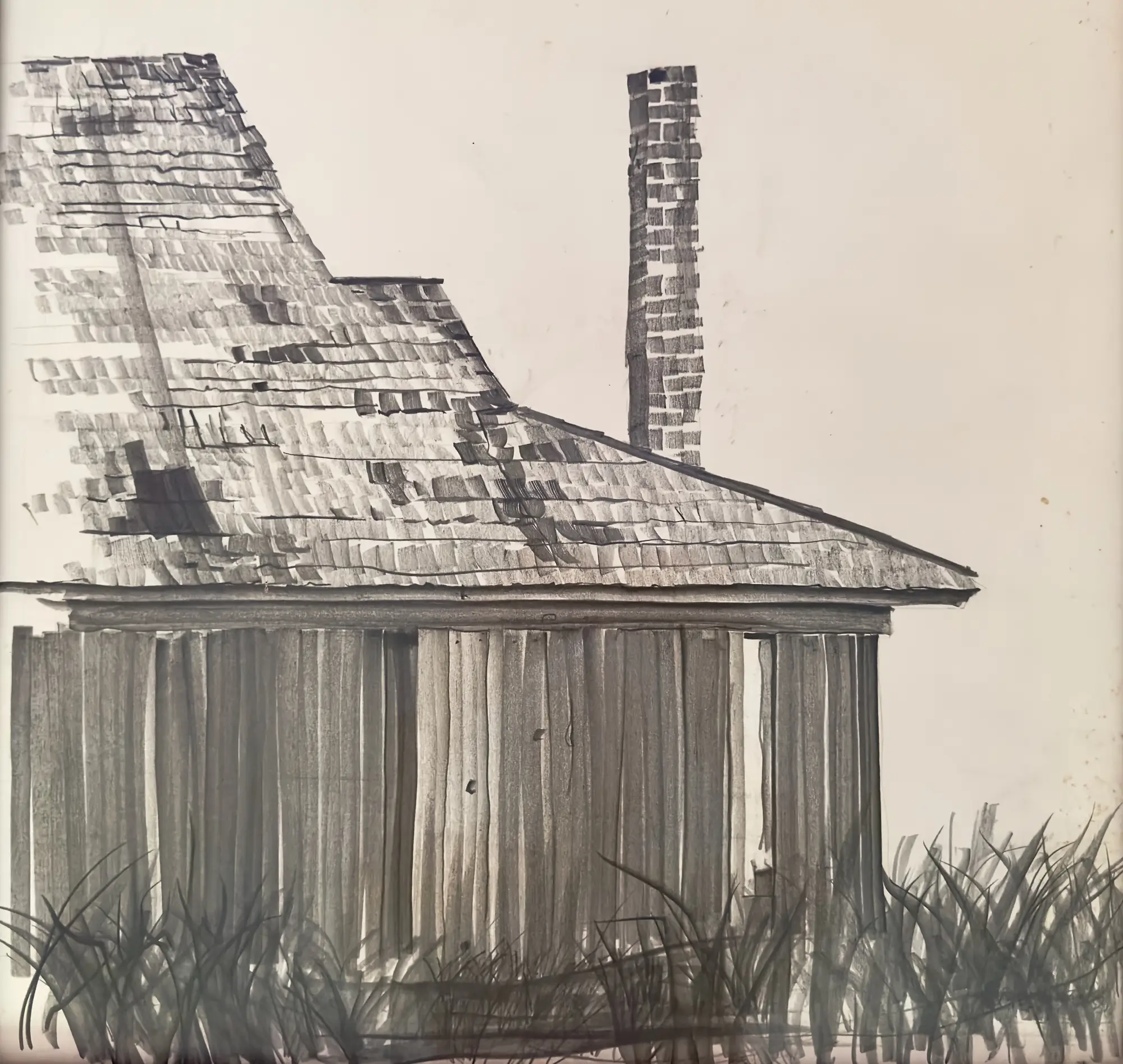 Abandoned Homestead Study 5    1974