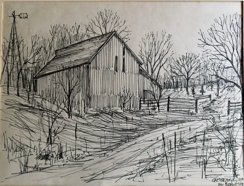 Rural Cambridge, Iowa    1968