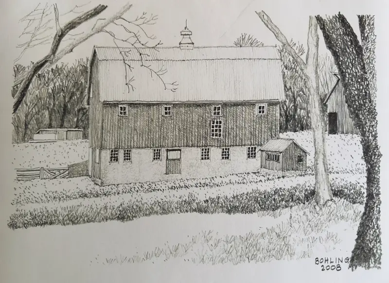 Kathy Wilkerson Barn    2008