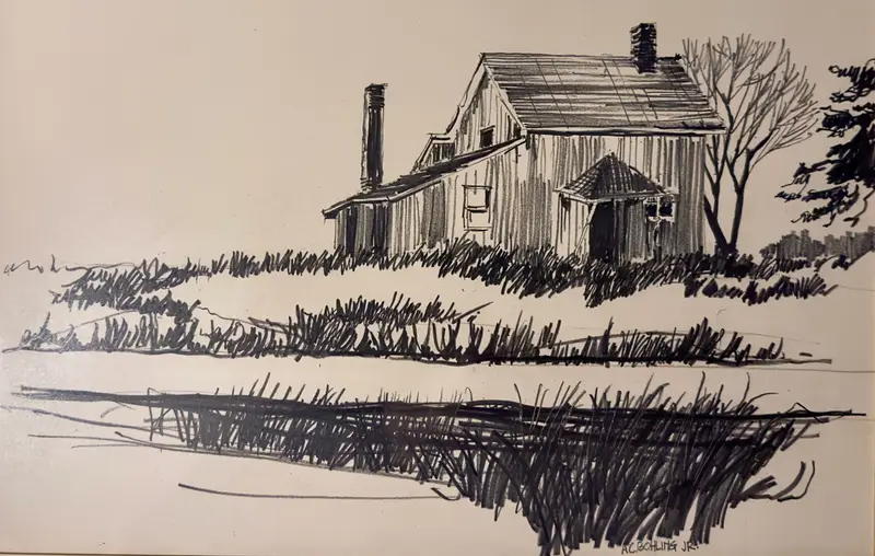 Abandoned Homestead Study 2    1974