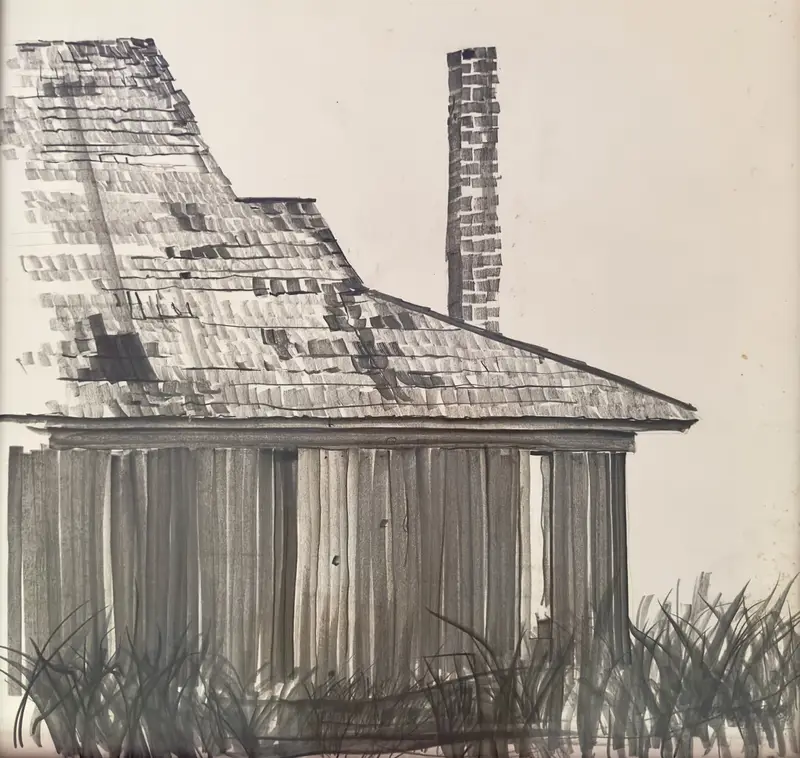 Abandoned Homestead Study 5    1974